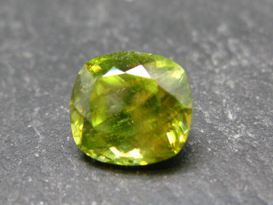 Rare Titanite Sphene Gem Cut Stone From Zimbabwe - 5.95 Carats
