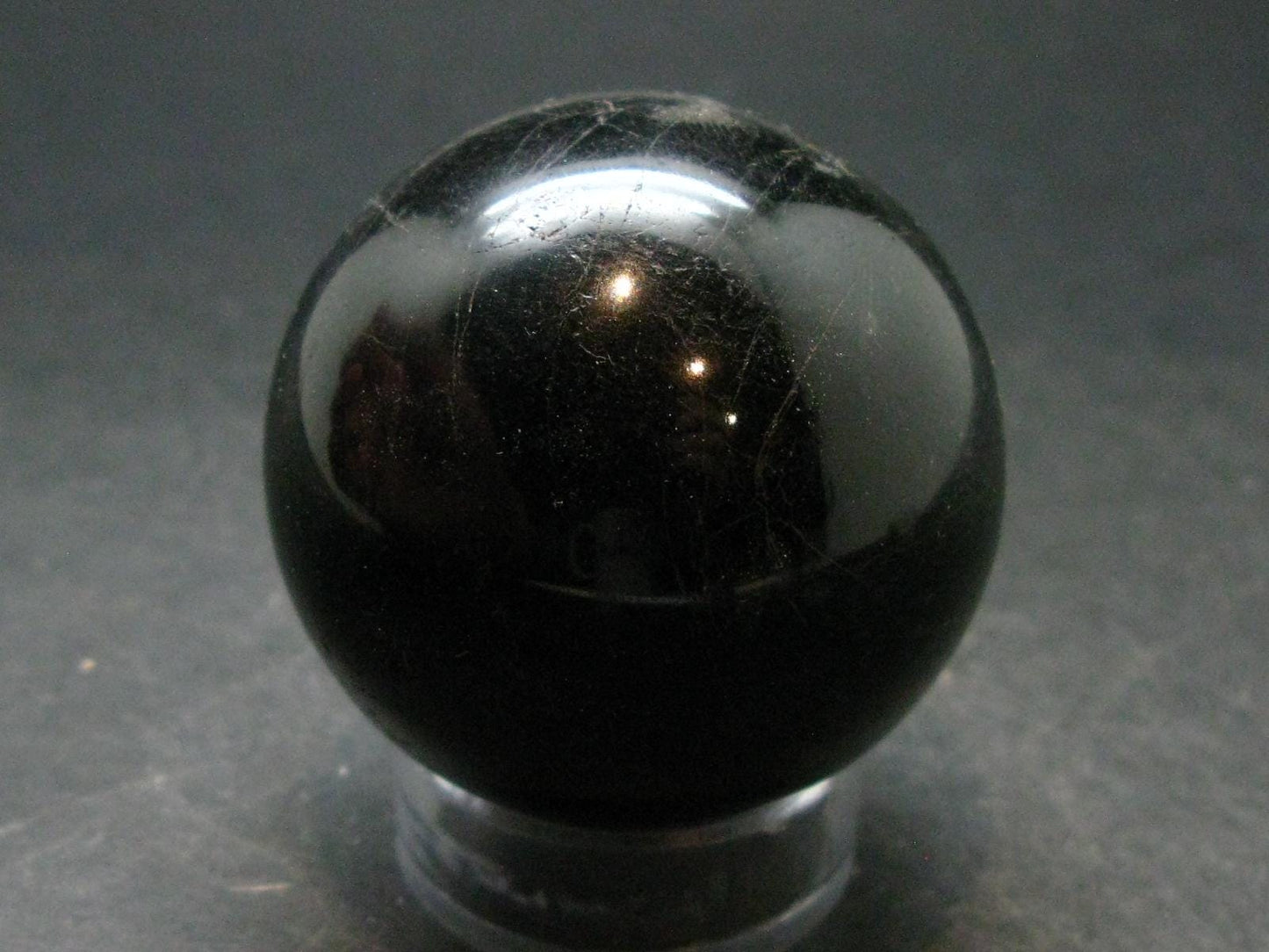 Black Tourmaline Schorl Sphere From Brazil - 162.50 Grams