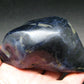 Blue Sapphire Corundum Polished Stone From Guinea - 3.9" - 521 Grams