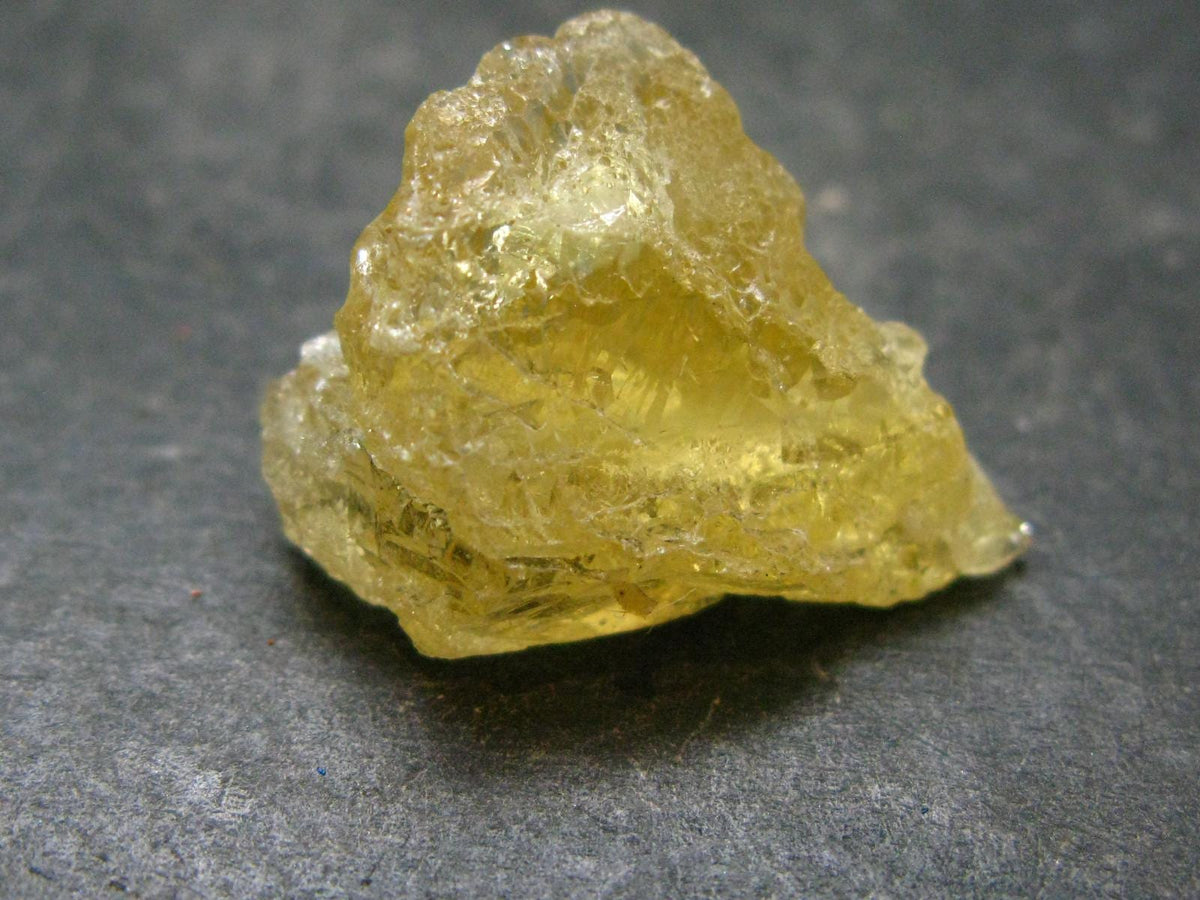 Etched Heliodor (Yellow Beryl) Crystal from Brazil - 27.25 Carats - 0.9"