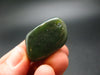 Nephrite Jade 1.2" Pendant From Canada (Metal Free) - 19.48 Grams