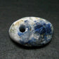 Benitoite In Natrolite Metal Free Pendant From California - 0.8" - 2.51 Grams
