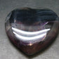 Large Tumbled Natural Fluorite Heart from China - 1.9" - 48.65 Grams
