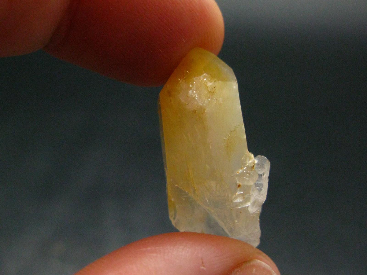 Rare Mango Quartz w/ Hallyosite Crystal From Colombia - 1.0" - 3.81 Grams