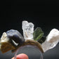 Synergy 12 Set Phenakite Moldavite Natrolite Petalite Danburite Tektite Scolecite Herderite Tanzanite Brookite 71.31 Gr