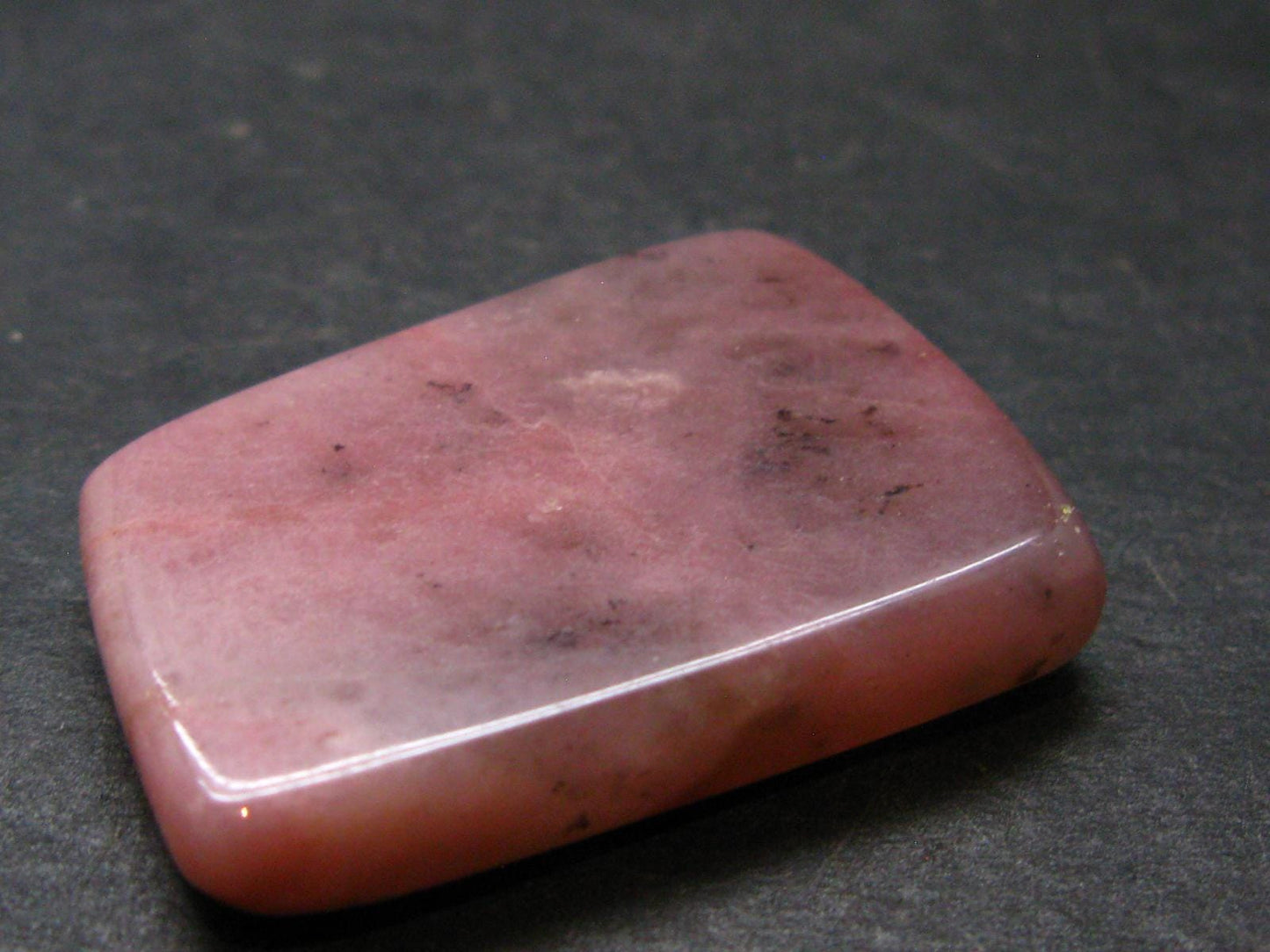 Rare Pink Petalite Tumbled Stone From Canada - 1.2" - 9.55 Grams