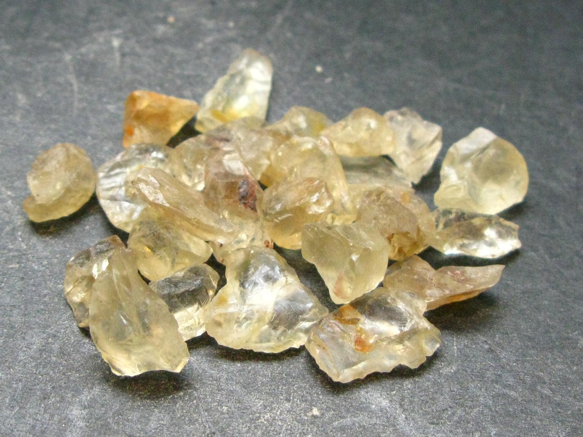 Lot of 25 Oregon Sunstone Pieces From USA - 70-100 Carats