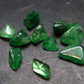 Lot of 10 Tsavorite Garnet Gem Tumbled Stones From Tanzania - 24.11 Carats