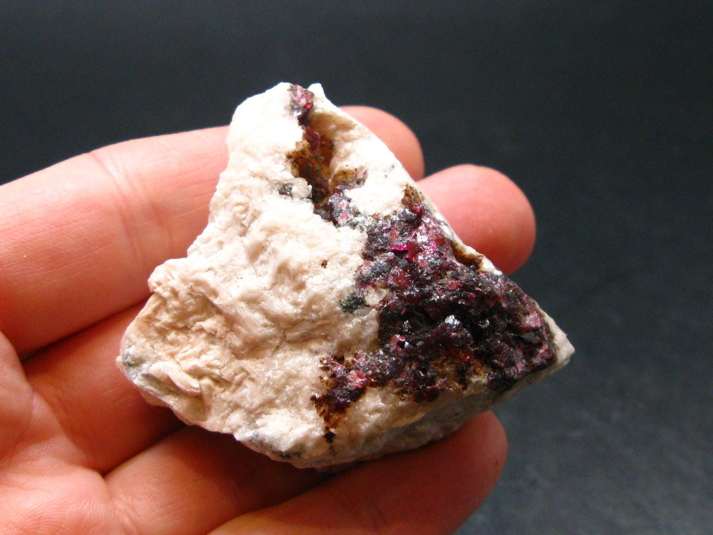 Fine Roselite Cluster From Morocco - 1.9"