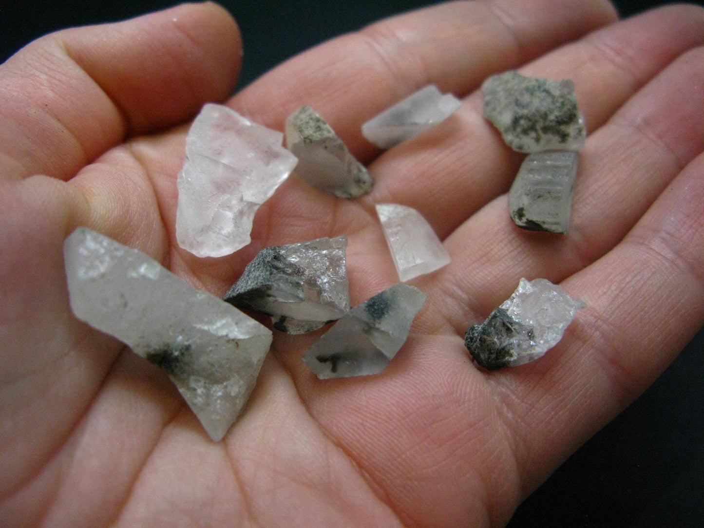 Lot of 10 Phenakite Phenacite Crystals From Brazil - 62.10 Carats