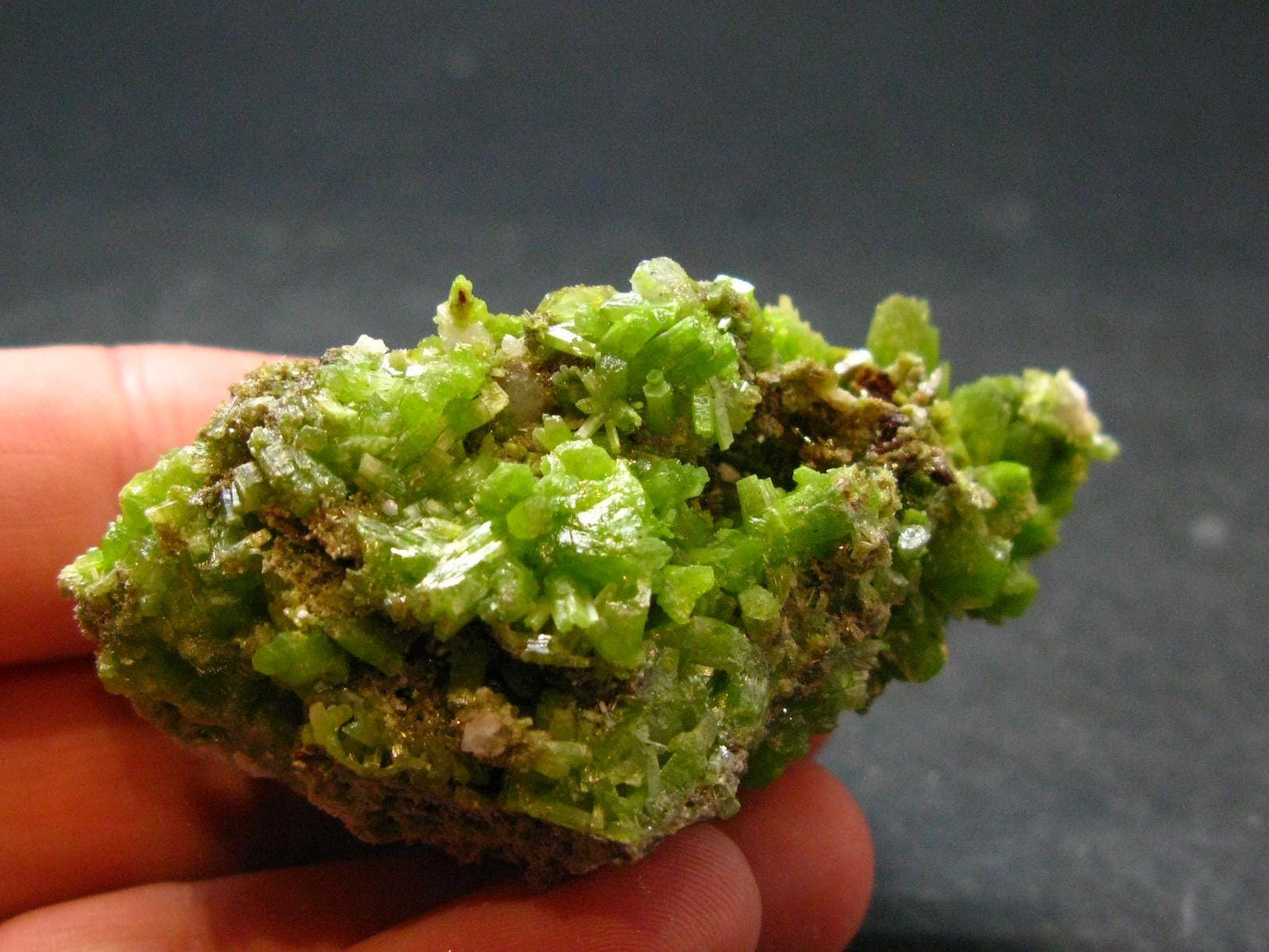 Very Nice Rare Pyromorphite Cluster from China - 2.4" - 118.97 Grams
