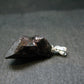 Natural Titanium Gem!! Rare Rutile Crystal Silver Pendant from Brazil - 1.1" - 3.98 Grams