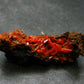 Rare Orange Crocoite Cluster From Australia - 1.7"- 7.48 Grams