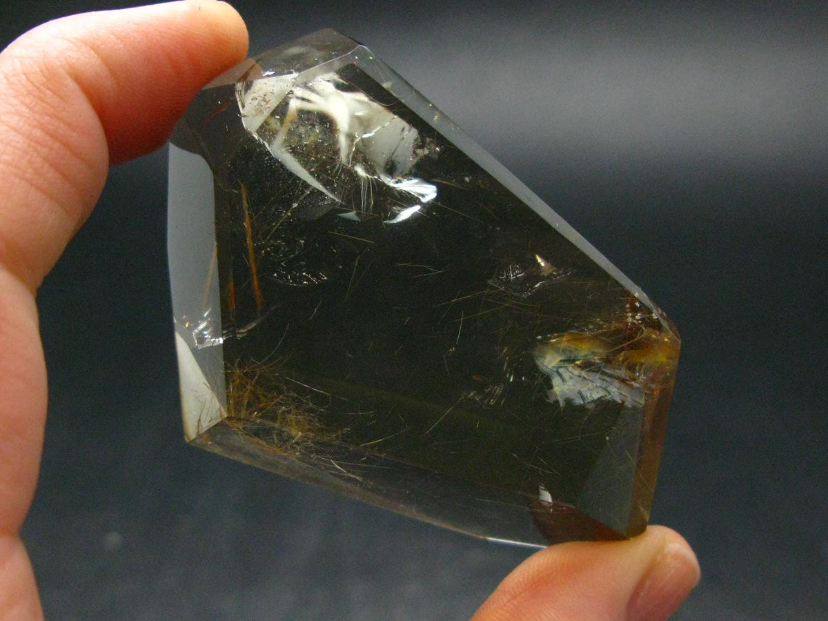 Nice Untreated Unheated Citrine Polished Stone from Zambia - 54.14 Grams - 2.4"