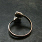 Large Meteorite Campo Del Cielo Sterling Silver Ring From Argentina - 2.73 Grams - Size 9