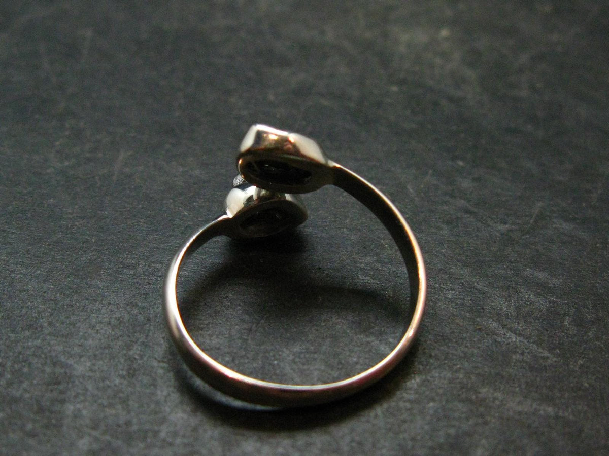 Large Meteorite Campo Del Cielo Sterling Silver Ring From Argentina - 2.73 Grams - Size 9