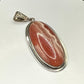 Natural Rhodochrosite Pendant in Sterling Silver | Pink Necklace | Jewelry Gift