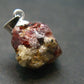 Rare Zircon Crystal Silver Pendant From Pakistan - 0.8" - 4.36 Grams