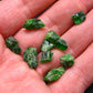 Lot of 10 Gem Chrome Diopside Crystals From Russia - 35 Carats