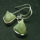 Rhodizite Rhodozite Silver Earrings From Madagascar- 1.0" - 3.5 Grams
