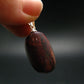Red Cinnabar Cinabar Tumbled Pendant From Spain - 4.62 Grams - 0.1.2"