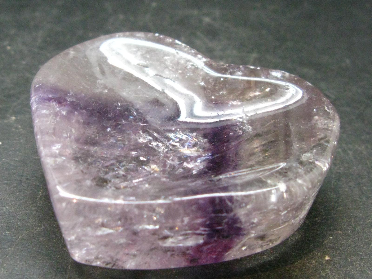 Amazing Natural Amethyst Heart from Brazil - 1.9" - 71.70 Grams