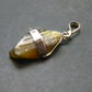 Nice Rare Terminated Epidote Crystal Silver Pendant From Peru - 1.4" - 3.52 Grams