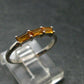 Citrine Sterling Silver Ring - Size 7 - 1.40 Grams