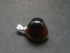 Agate Shiva Eye Silver Pendant from India - 1.0" - 4.67 Grams