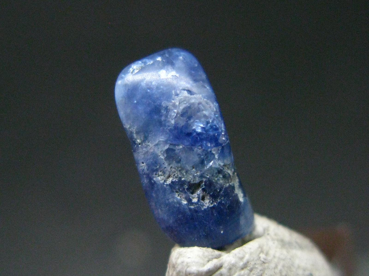 Gem Benitoite Polished Stone From California - 2.49 Carats - 11x6mm