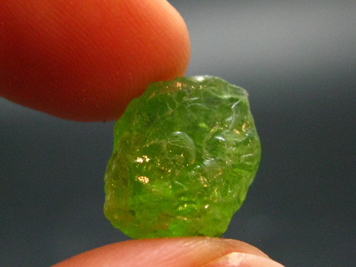 Rare 13.5 Carat Gem Peridot Olivine Crystal from Arizona, USA - 0.6" - 2.75 Grams
