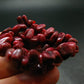 Thulite Genuine Bracelet ~ 7 Inches ~ 9mm Tumbled Beads