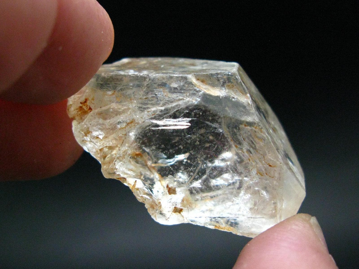 Fantastic Gemmy Raw Clear Goshenite Beryl Crystal From Brazil - 1.5" - 26.07 Grams