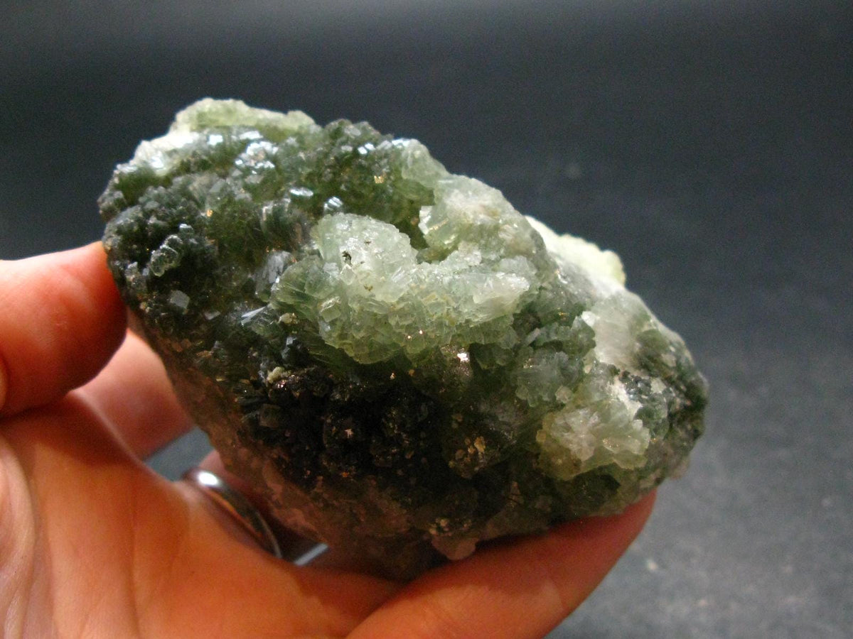 Prehnite Cluster From Morocco - 3.1" - 189.80 Grams