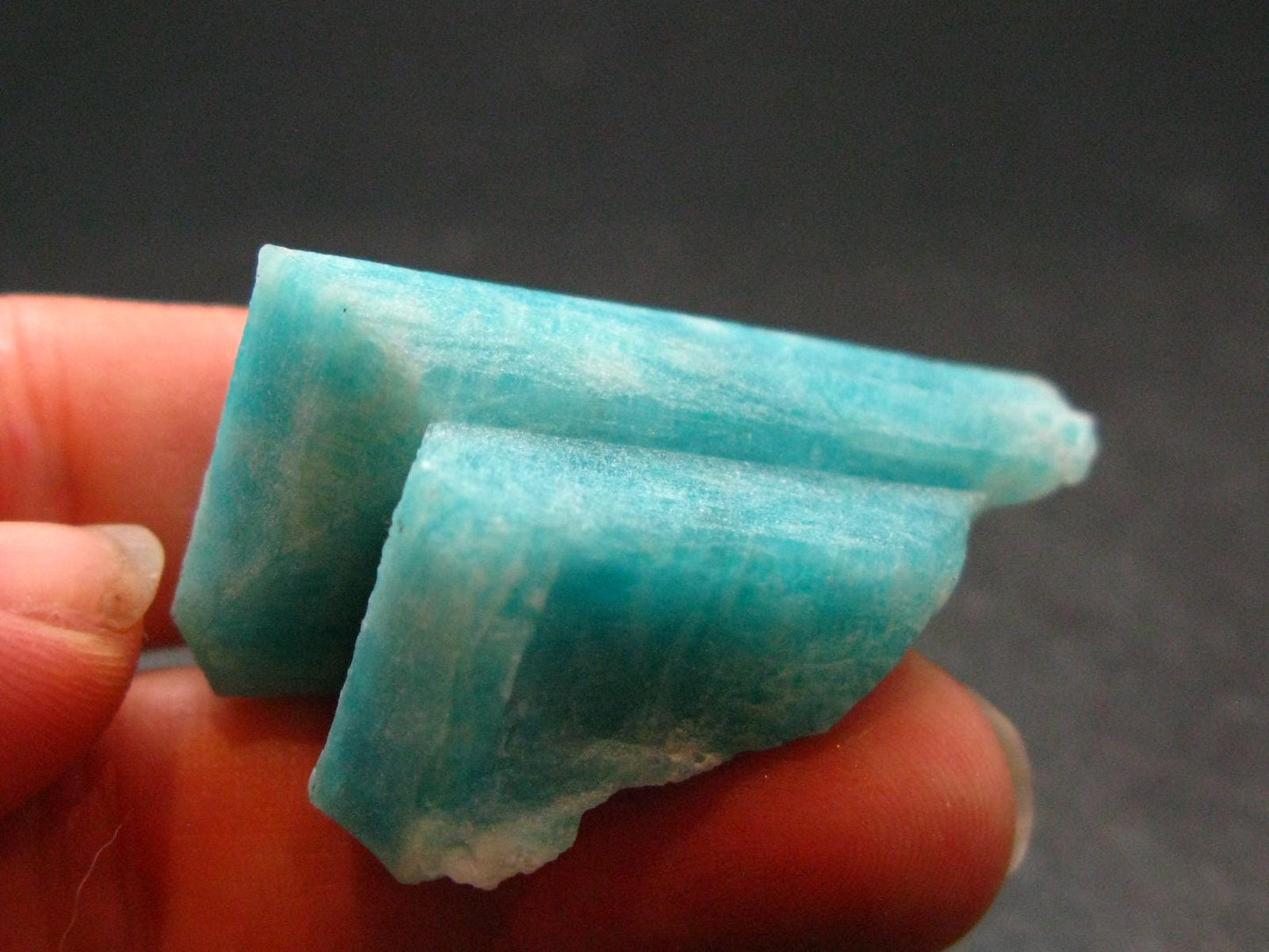 Huge Amazonite Microcline Crystal From Colorado - 1.8"