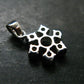Genuine Alexandrite Gem Silver Pendant From Russia - 0.78 Grams - 0.32 TCW