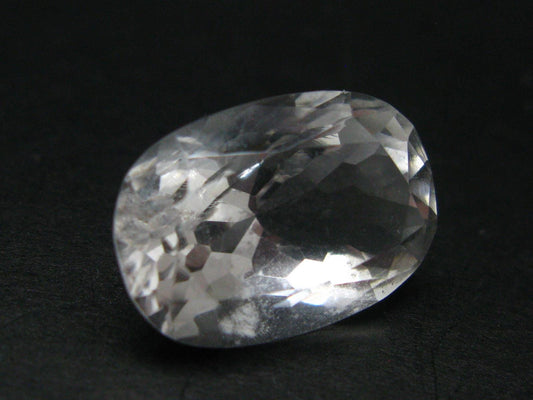 Gem Pollucite Polucite Facetted Cut Stone from Pakistan - 15.89 Carats