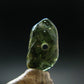 Moldavite Tektite Tumbled Bead from Czech Republic - 13 mm - 3.75 Carats