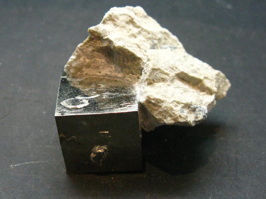 Perfect Pyrite Cube Cluster from Spain - 1.7"