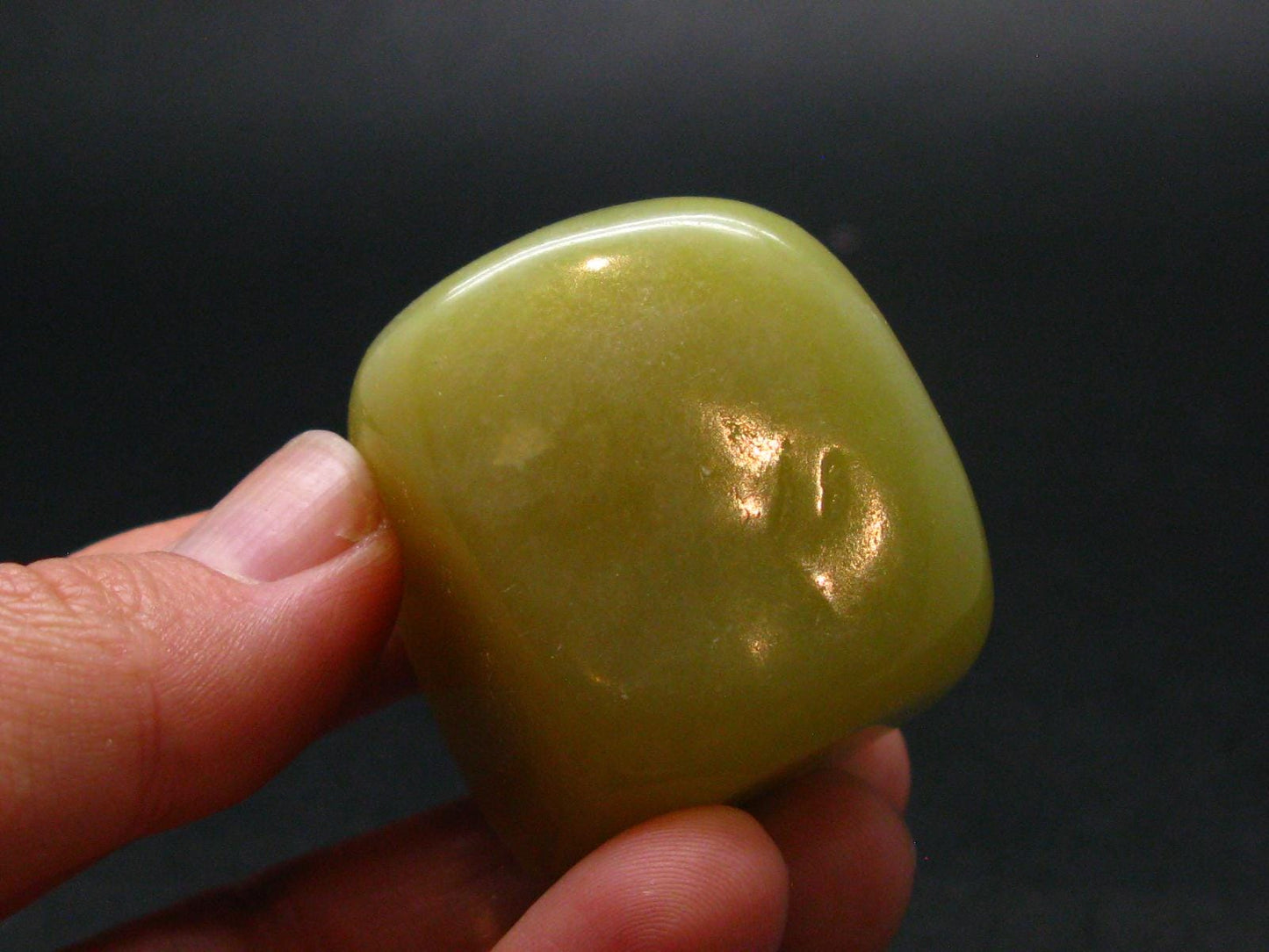 Healerite Serpentine Tumbled Piece From USA - 1.4"