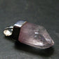 Vera Cruz Amethyst Silver Pendant From Mexico - 1.0" - 4.14 Grams