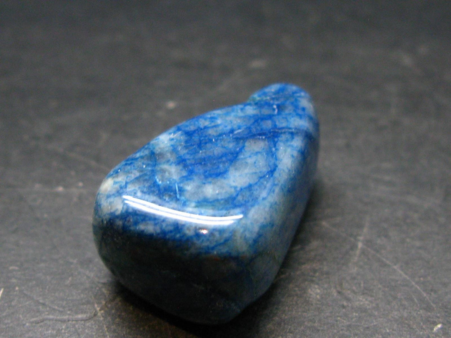 Shattuckite Tumbled Stone from Namibia - 1.1" - 14.31 Grams