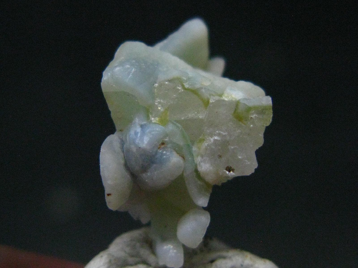 Rare Ajoite in Quartz Crystal from South Africa - 0.6" - 0.48 Grams