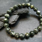 Preseli Stonehenge Bluestone Genuine Bracelet ~ 7 Inches ~ 8mm Round Beads