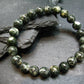 Preseli Stonehenge Bluestone Genuine Bracelet ~ 7 Inches ~ 8mm Round Beads