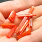 Lot of 10 Orange Crocoite Crystals From Australia - 5.51 Grams