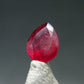Beautiful Rare Gem Bixbite Red Beryl Emerald Cut Stone From Utah USA - 0.46 Carats - 6.2x4.6mm