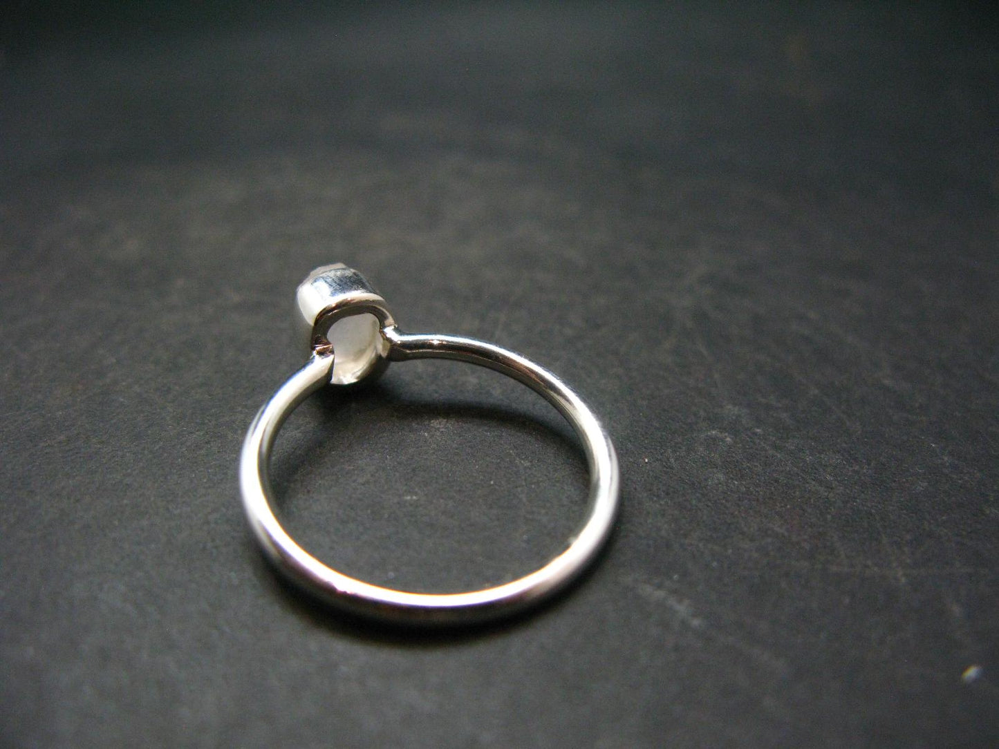 Phenakite Phenacite Sterling Silver Size 7 Ring from Nigeria - 2.05 Grams