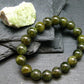 Vesuvianite Idocrase Genuine Bracelet ~ 7 Inches ~ 10mm Round Beads