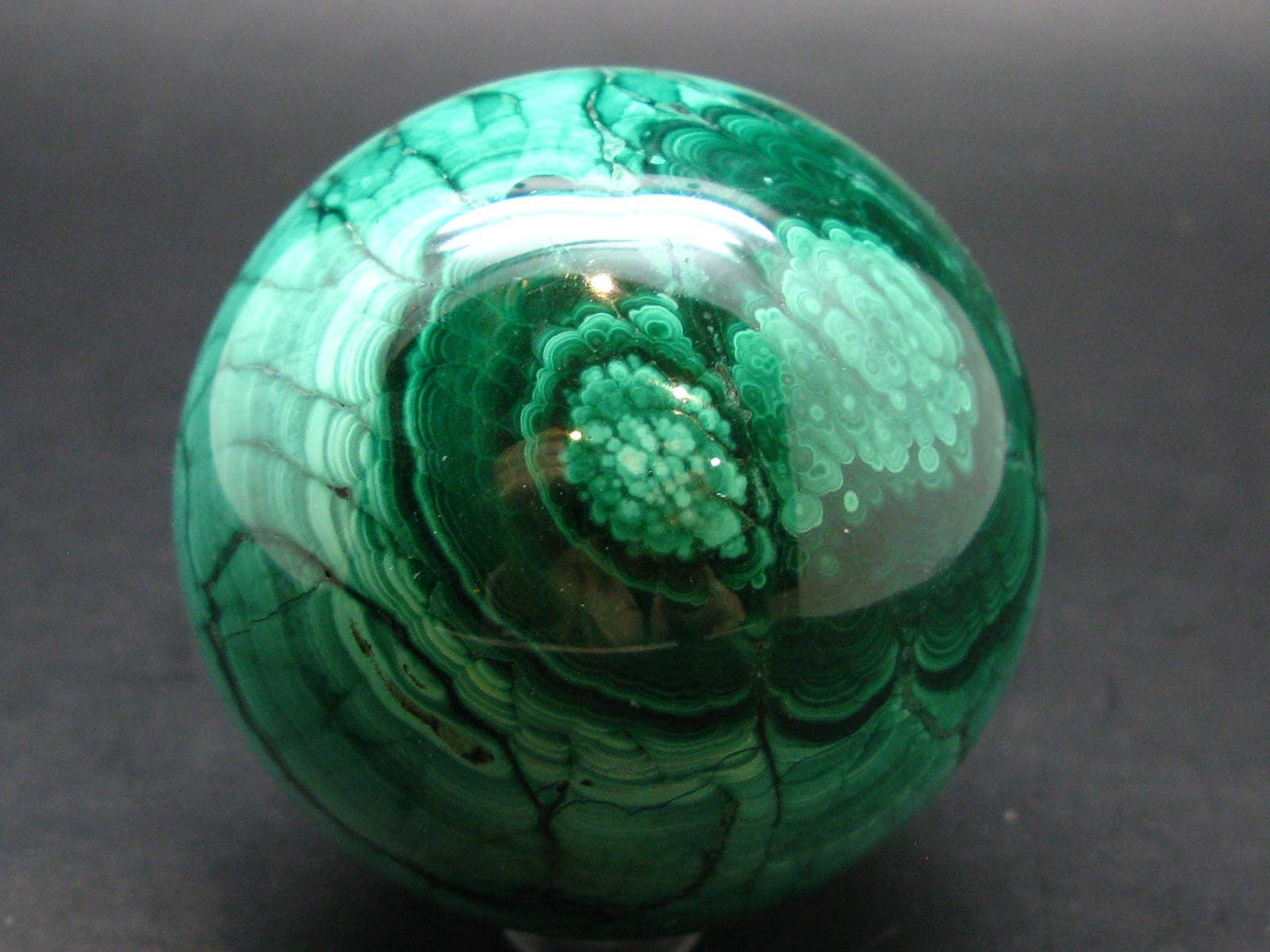 Malachite Shpere - 2.3" - 447.48 Grams